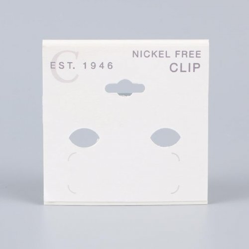 Fashionable PVC card, jewelry display card with back hook can be customized