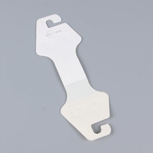 PVC earring card, earring card, half-fold card, jewelry display card can be customized