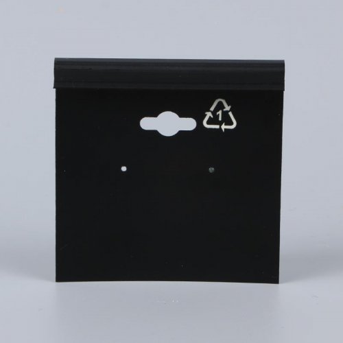 PVC earring card, earring card, jewelry display card with back hook, small jewelry card can be customized