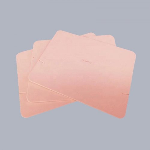 Custom Logo Kraft Paper Jewelry Display Tags Necklace Earrings Cards Bracelet Ring Jewelry Packaging Cards