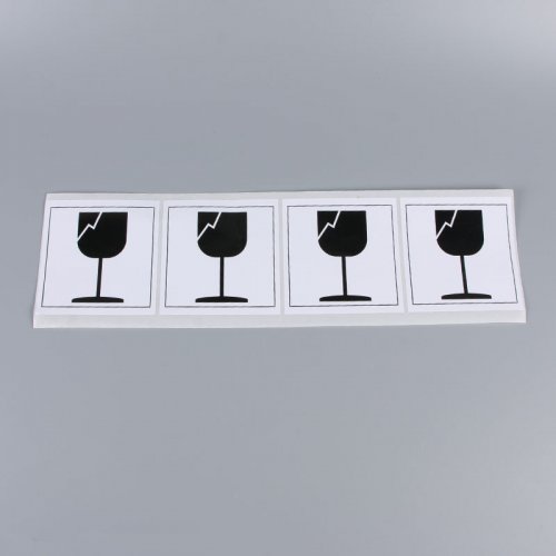 Self-adhesive stickers White background stickers Warning stickers Customizable