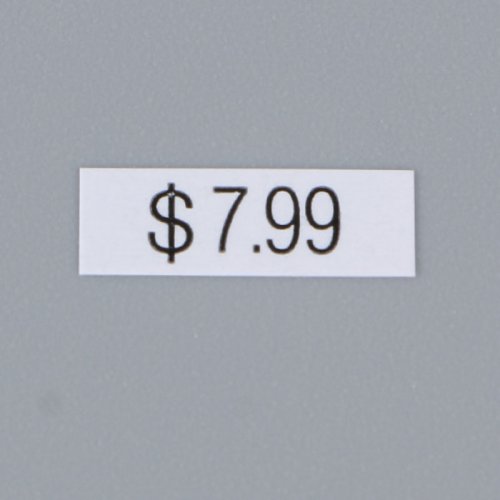 White self-adhesive stickers Price stickers Mini stickers custom