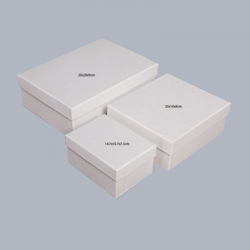 logo-Heaven and Earth Cover Box   Small White Box Gift Box Packaging Box Carton Box Customizable Logo