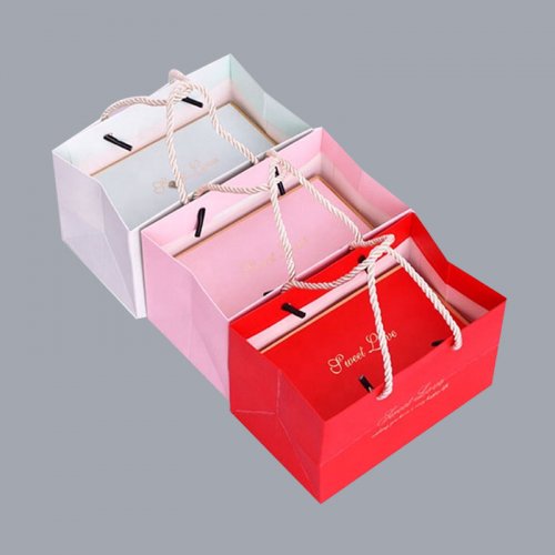 Stamping Logo Rectangular Gift Box Gift Set