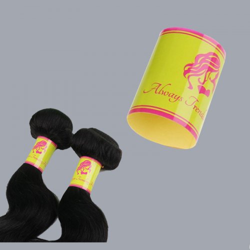 Self-adhesive paper glossy sticker label